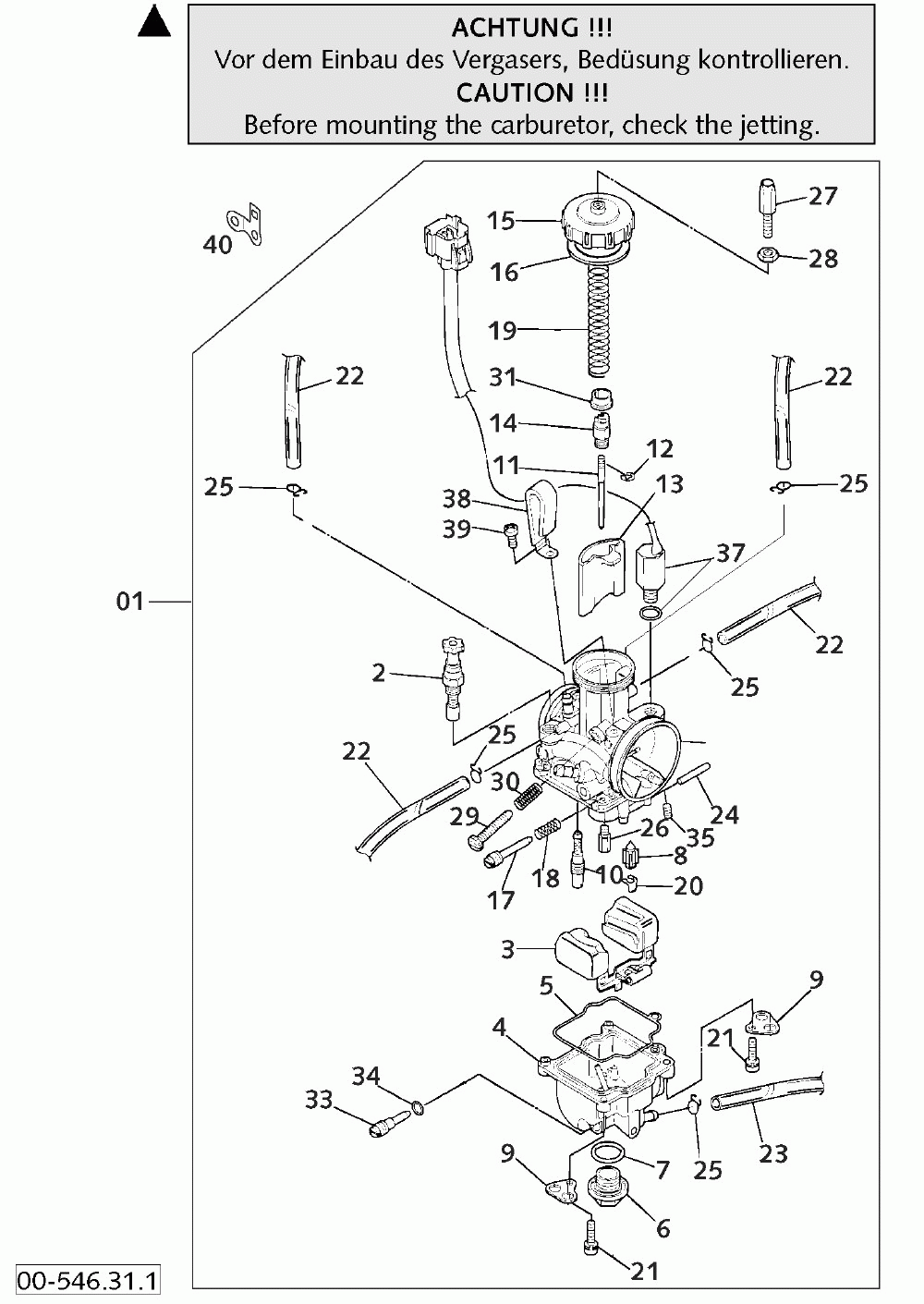 Vergaser keihin pwk 38 ag pj carburetor pwk 38 ag pj 250 sx