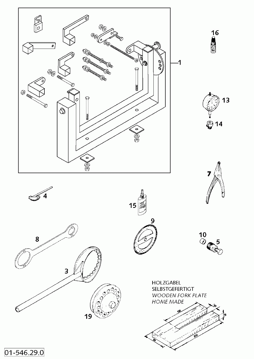 Spezialwerkzeug spezial tool 250_300_380