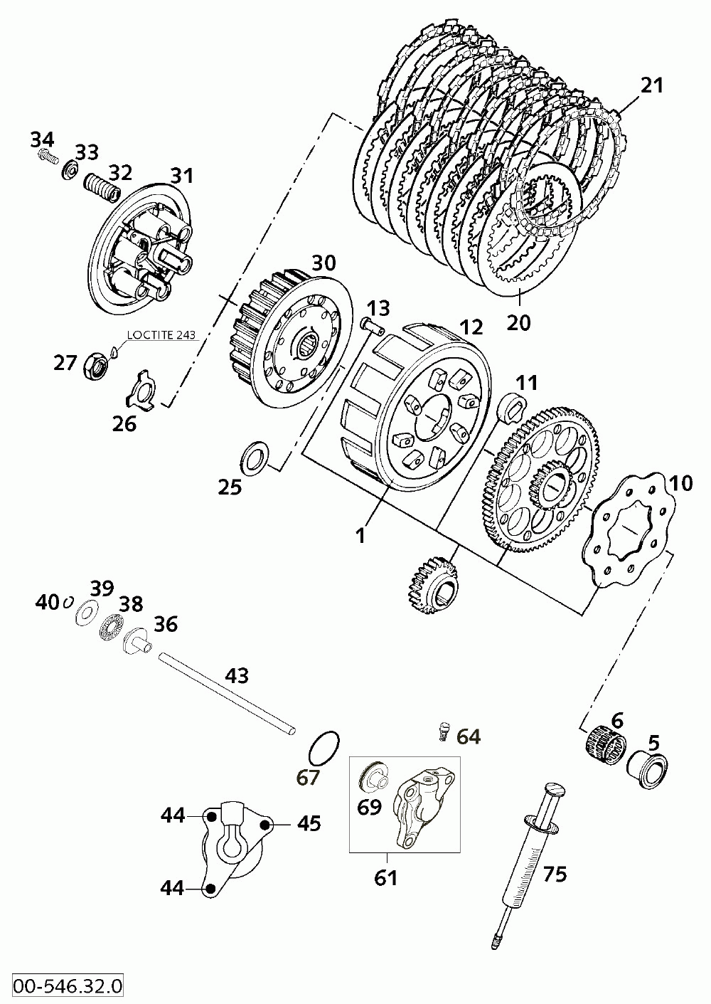 Kupplung clutch 250_300_380