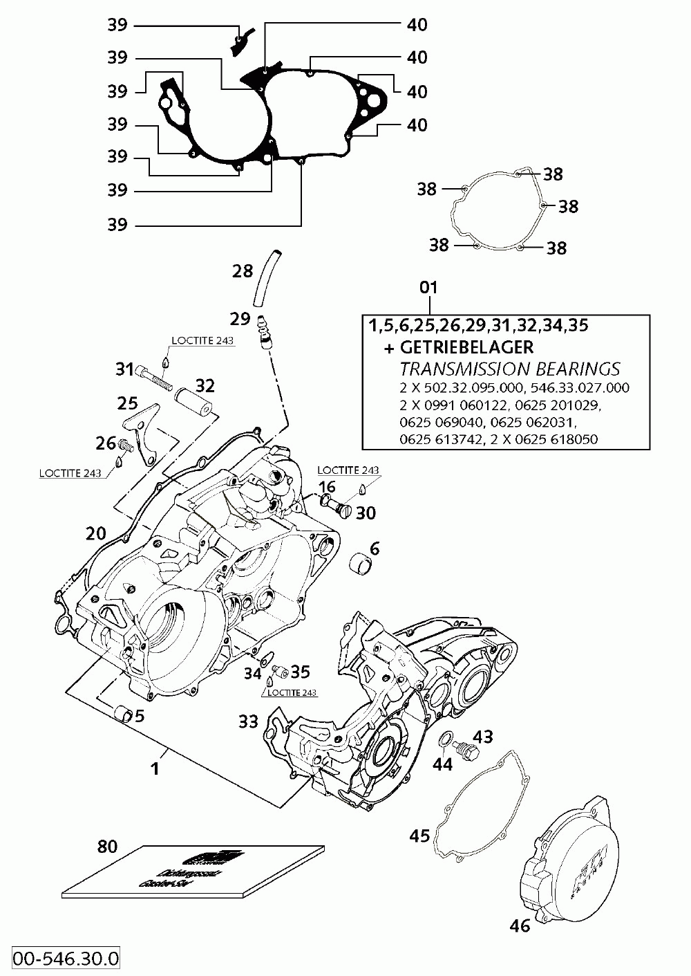 Engine case 250_300_380