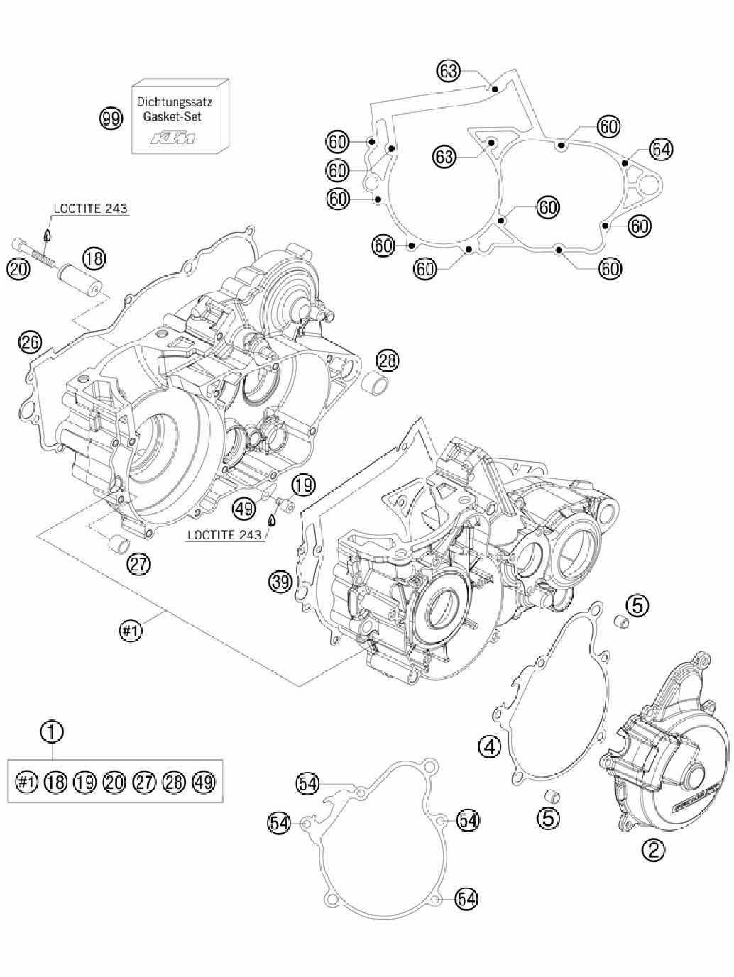 Engine case