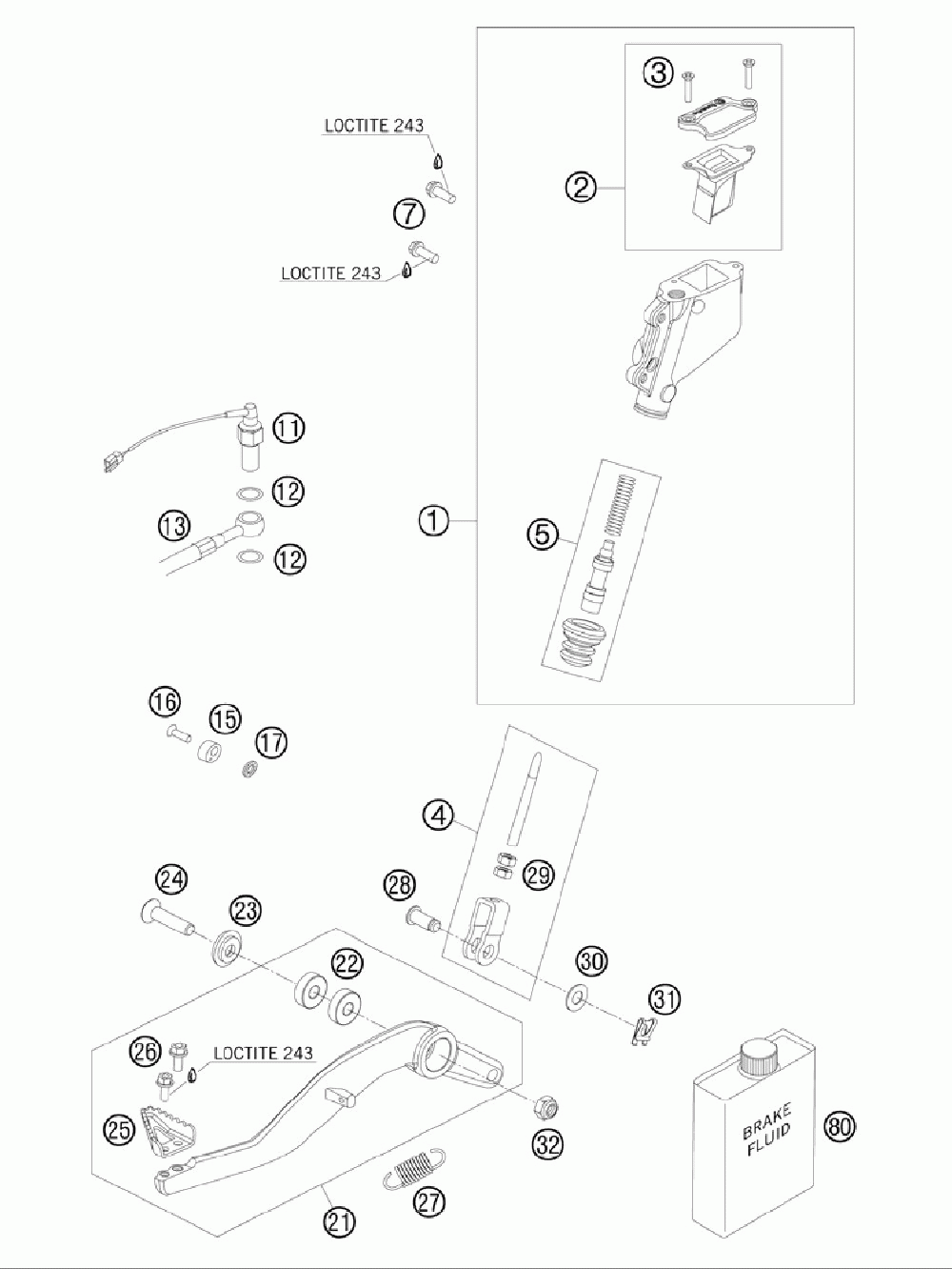 Rear brake control9