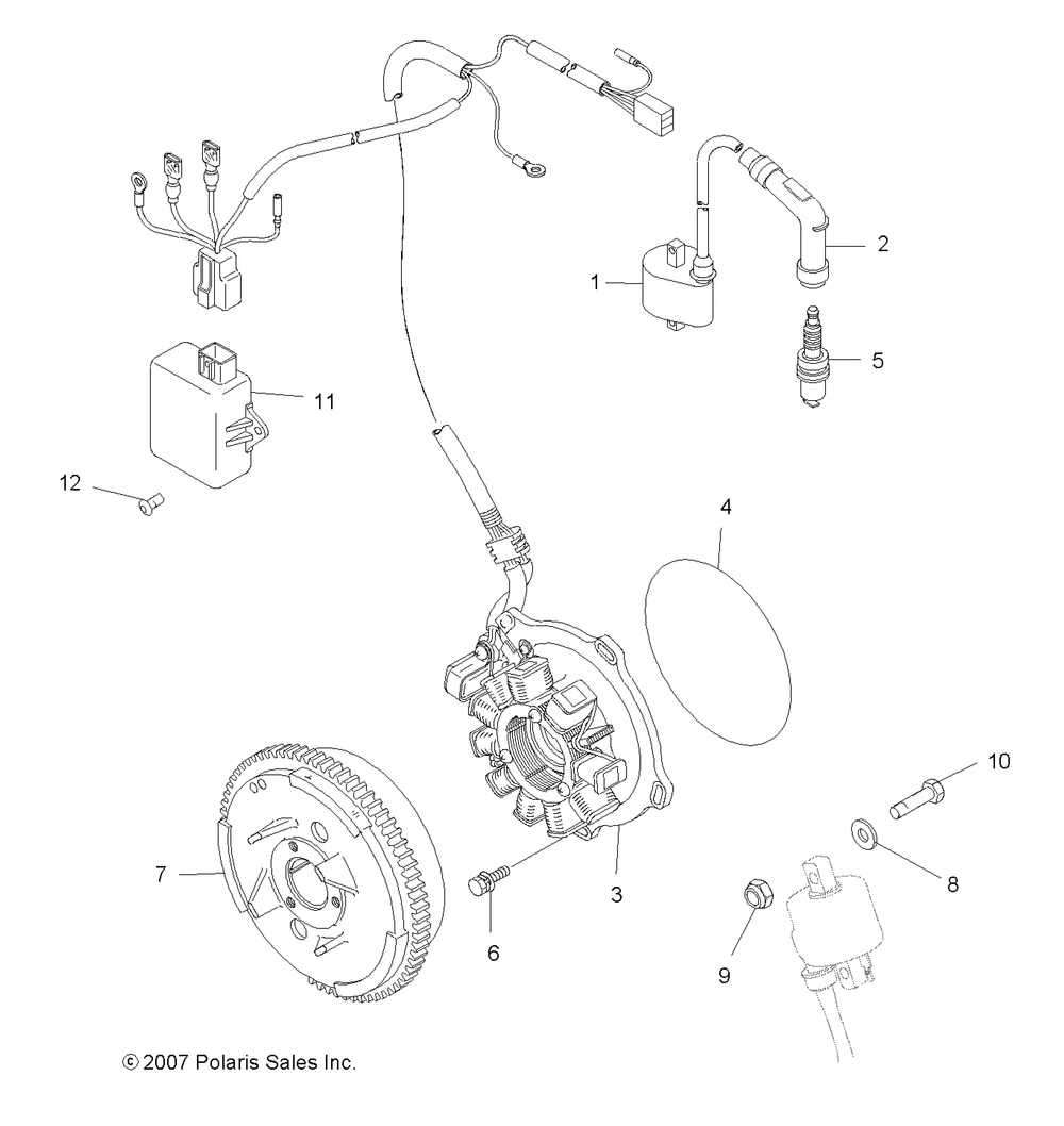 Electrical ignition system - a11na32fa