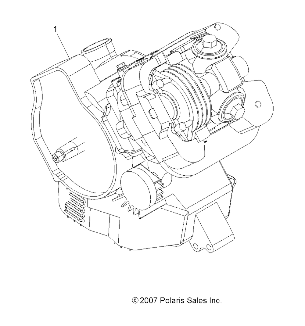 Engine short block - a11na32fa