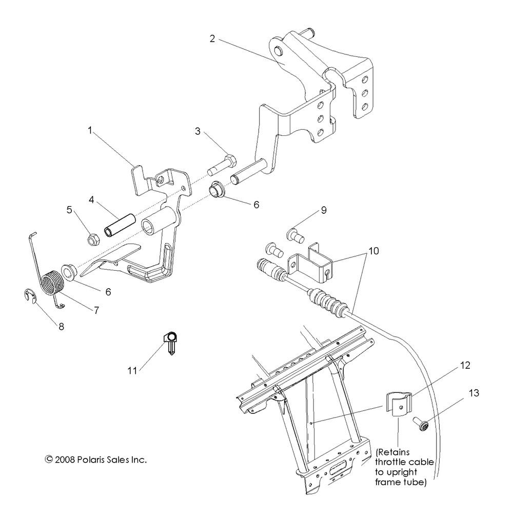 Engine throttle pedal - r09vh76ax