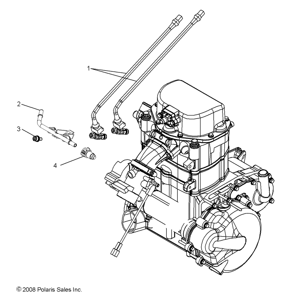 Engine fuel injector - r09vh76ax