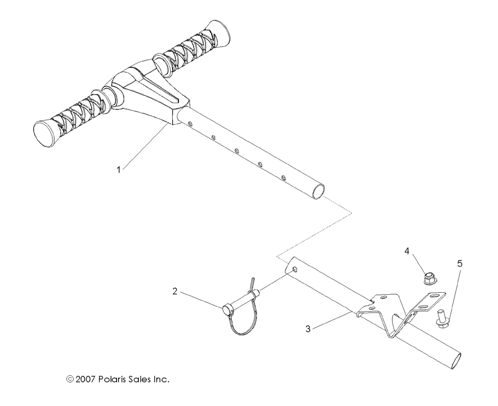 Body grab bar passenger - r09vh76ax