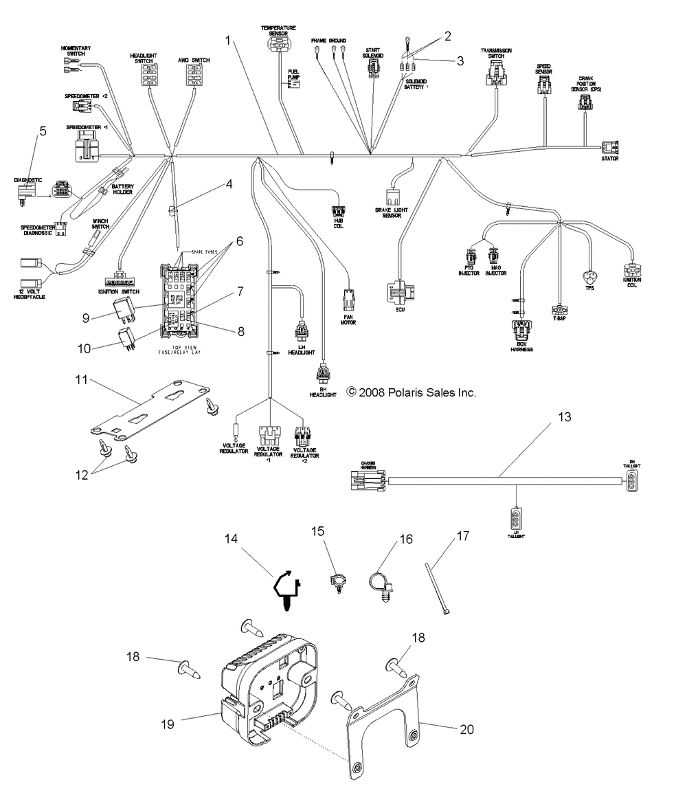 Electrical wire harness - r09vh76ax