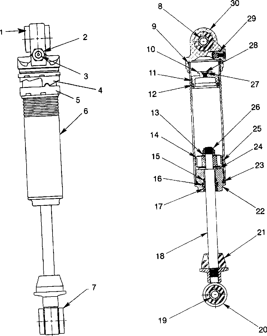 Fox shock - ifs lh rh xlt sp 0940667