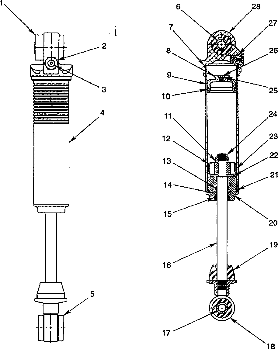 Fox shock - ifs lh rh xlt sp e940667