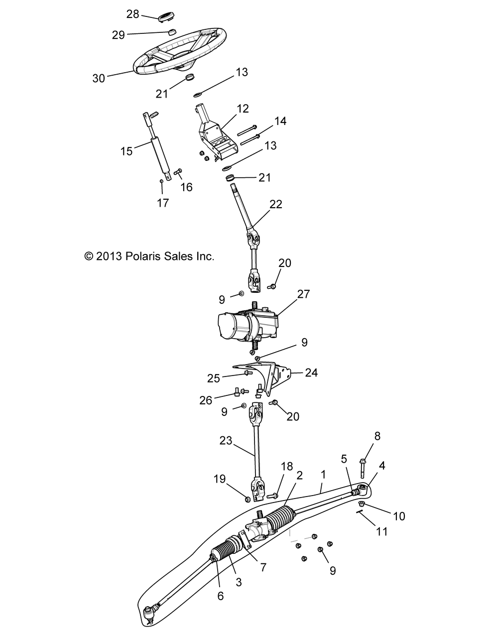 Steering steering asm. (eps) - r15rue87_zac all options