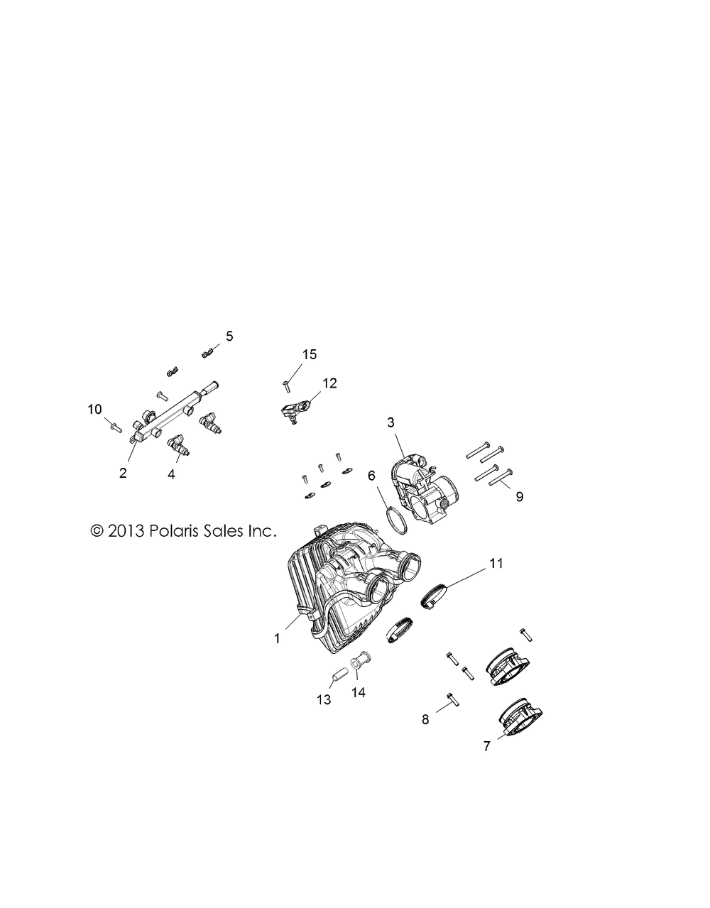 Engine intake and throttle body - r15rua87_e87_yaa_zac all options