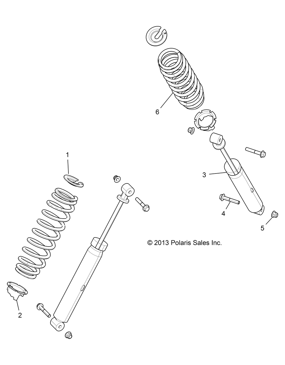 Suspension rear shock - r15rua87_e87_yaa_zac all options