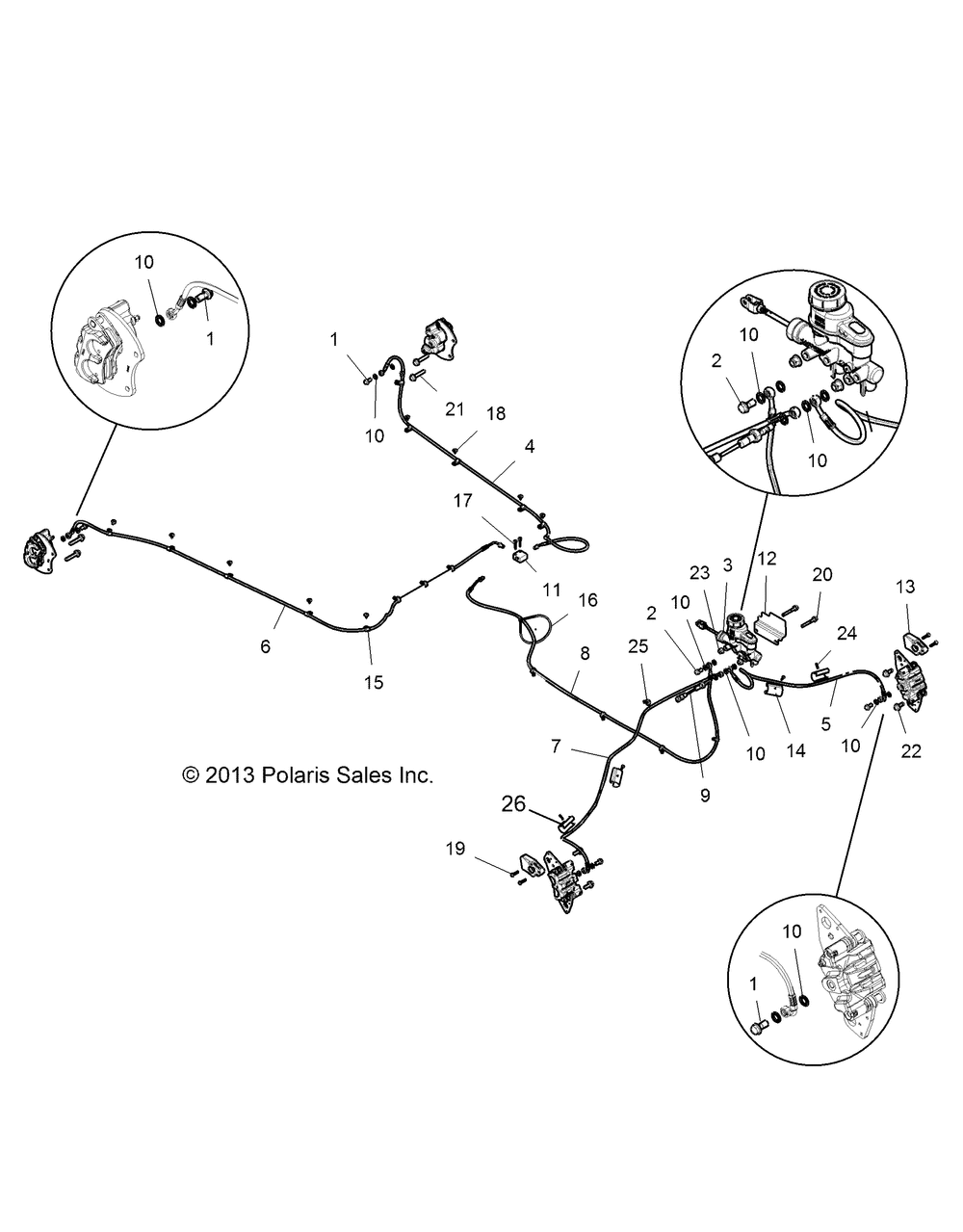 Brakes brake lines and master cylinder - z14st1eam_eaw_eak_ean_efw