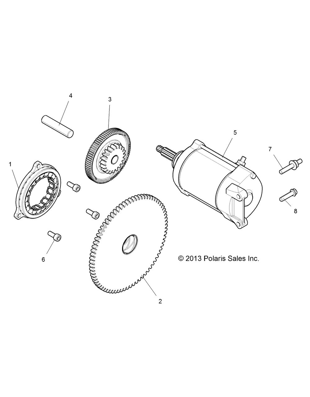 Engine starter - z14st1eam_eaw_eak_ean_efw