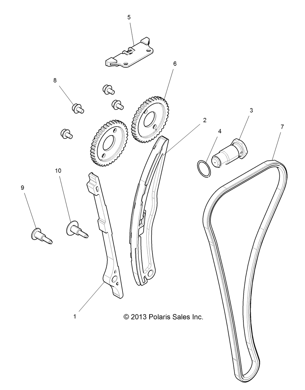 Engine cam chain and tensioner - z14st1eam_eaw_eak_ean_efw