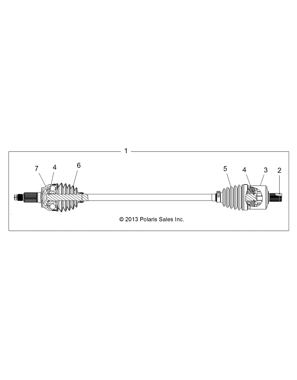 Drive train front half shaft - z14st1eam_eaw_eak_ean_efw