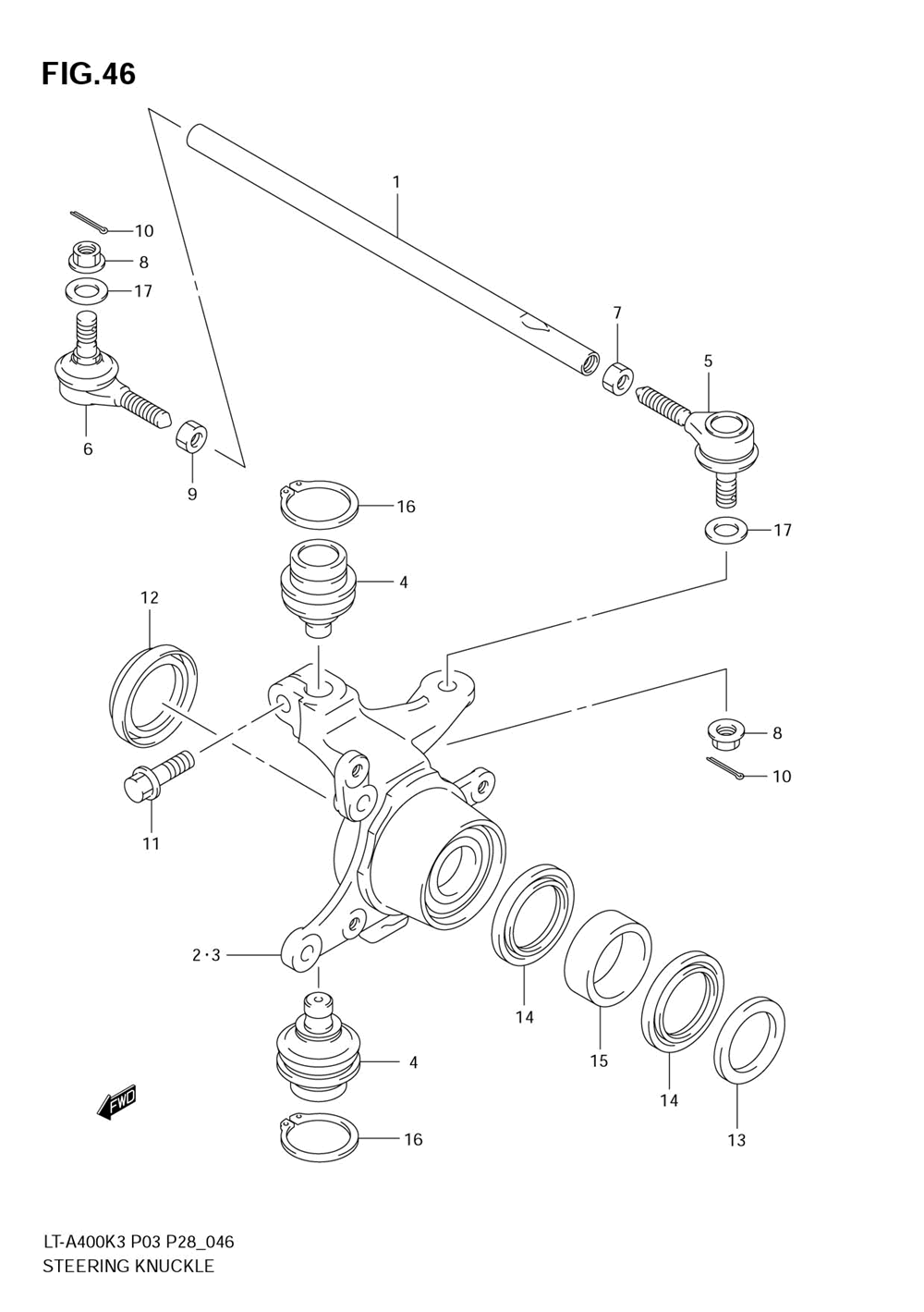 Steering knuckle