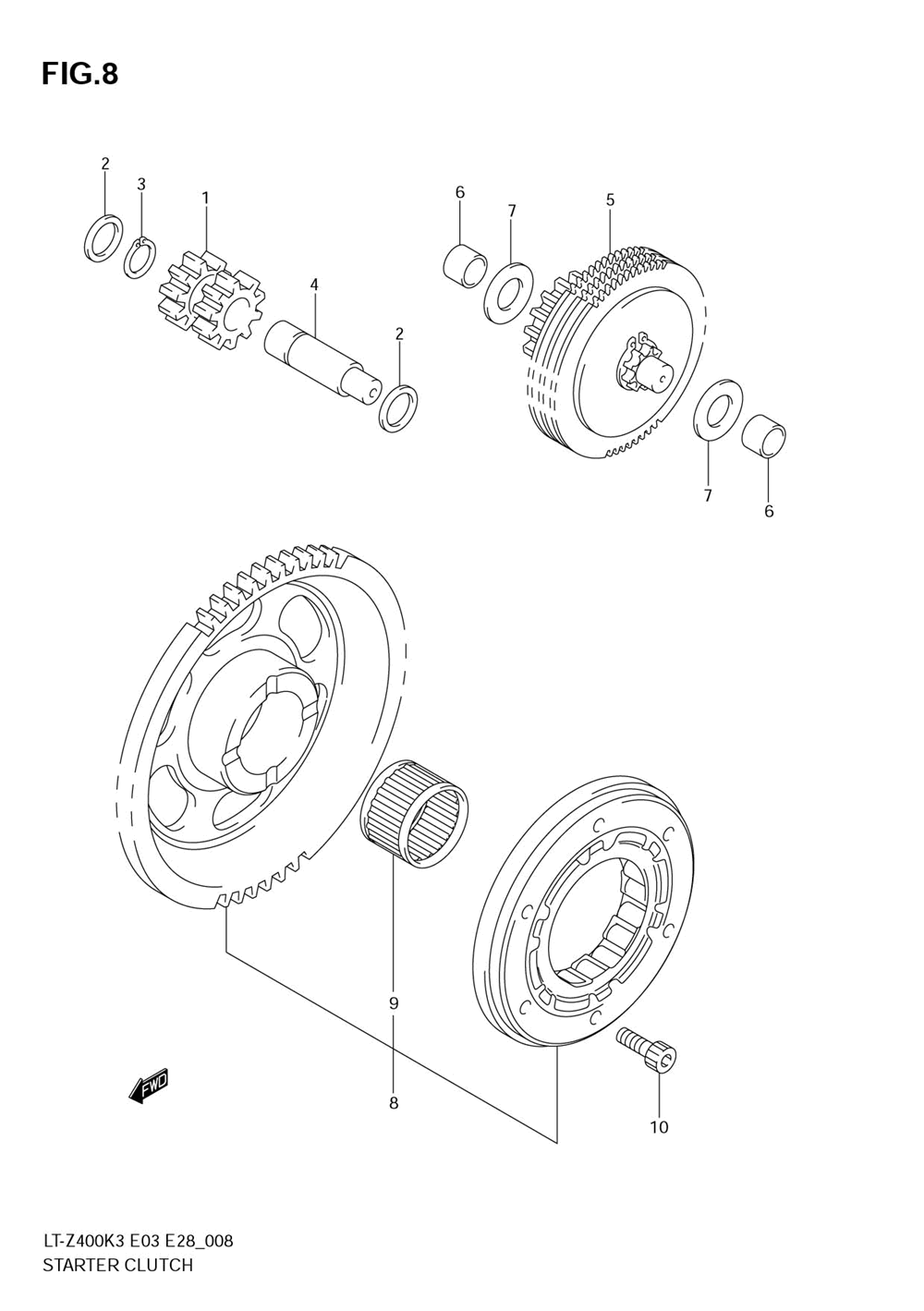 Starter clutch