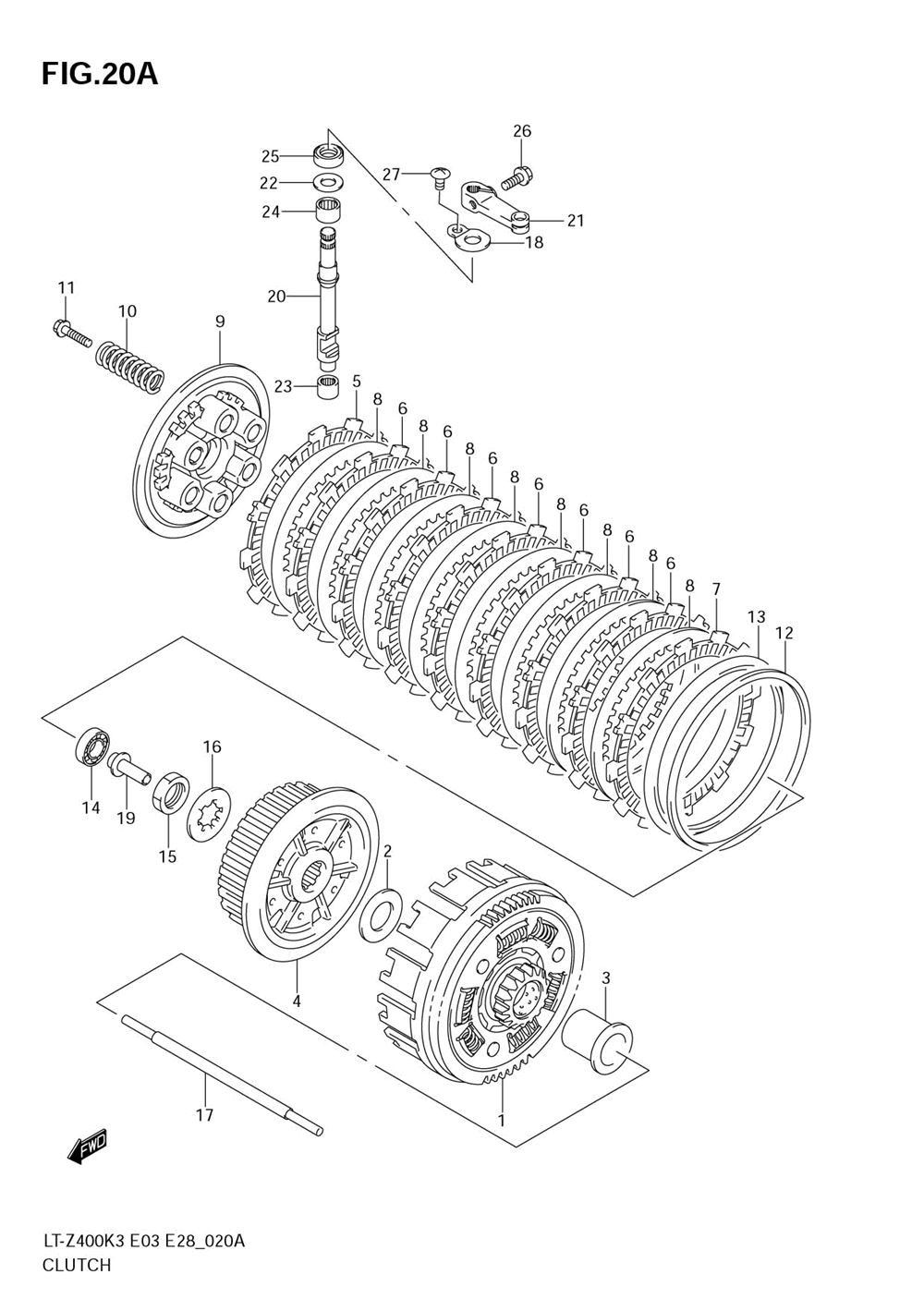 Clutch (model k5_k6_k7)