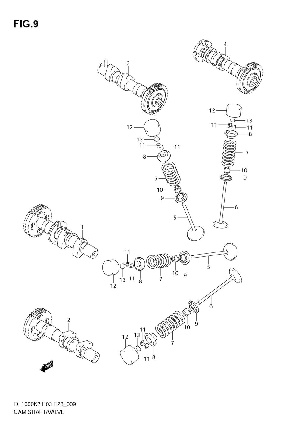 Camshaft _ valve