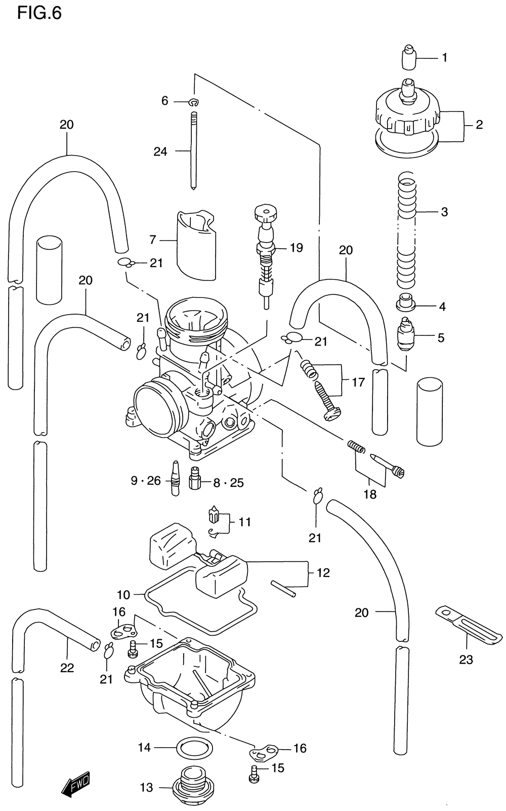 Carburetor (model t_v)