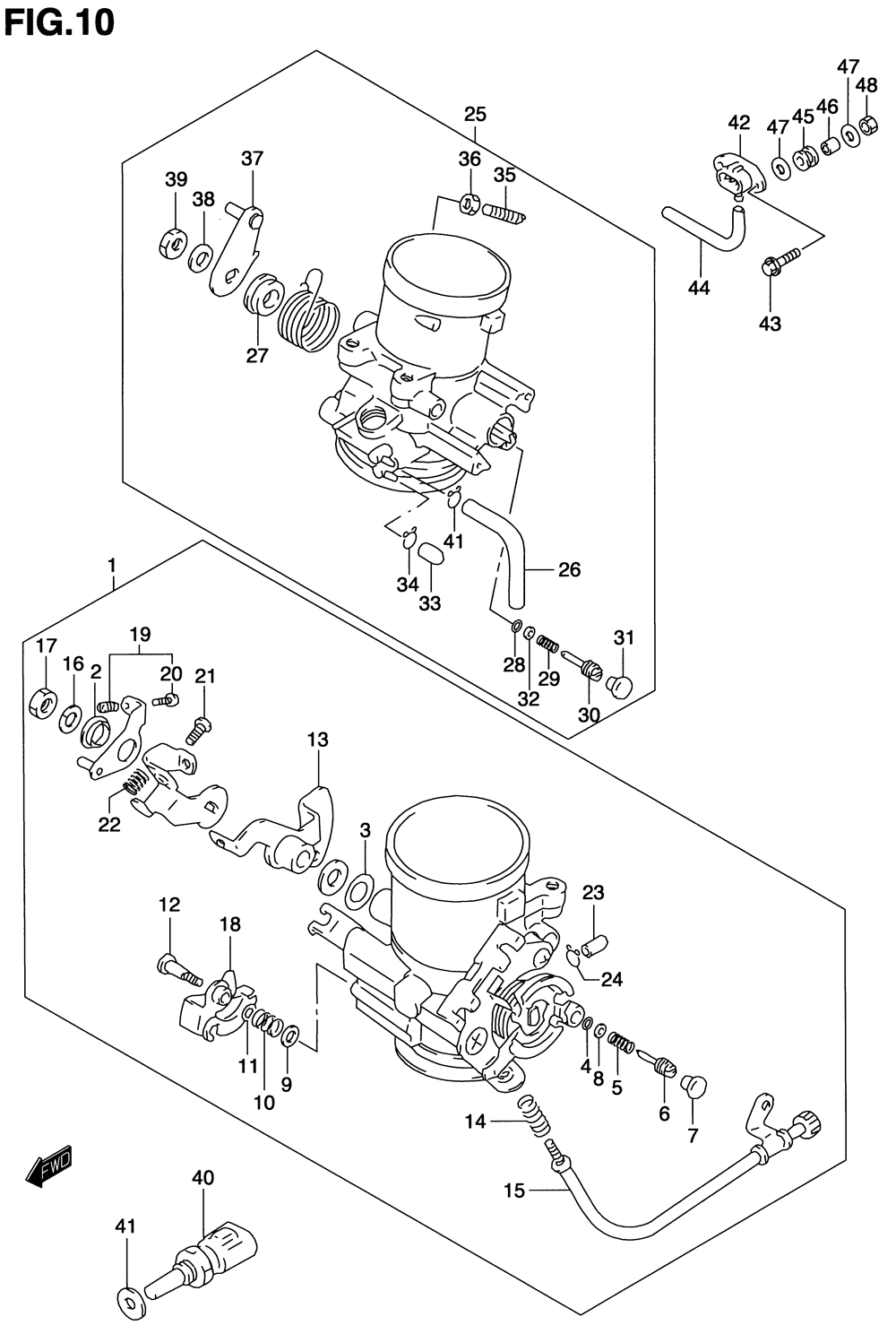 Throttle body