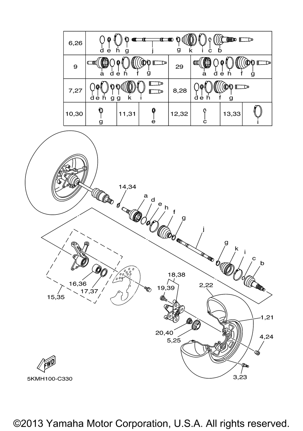 Front wheel