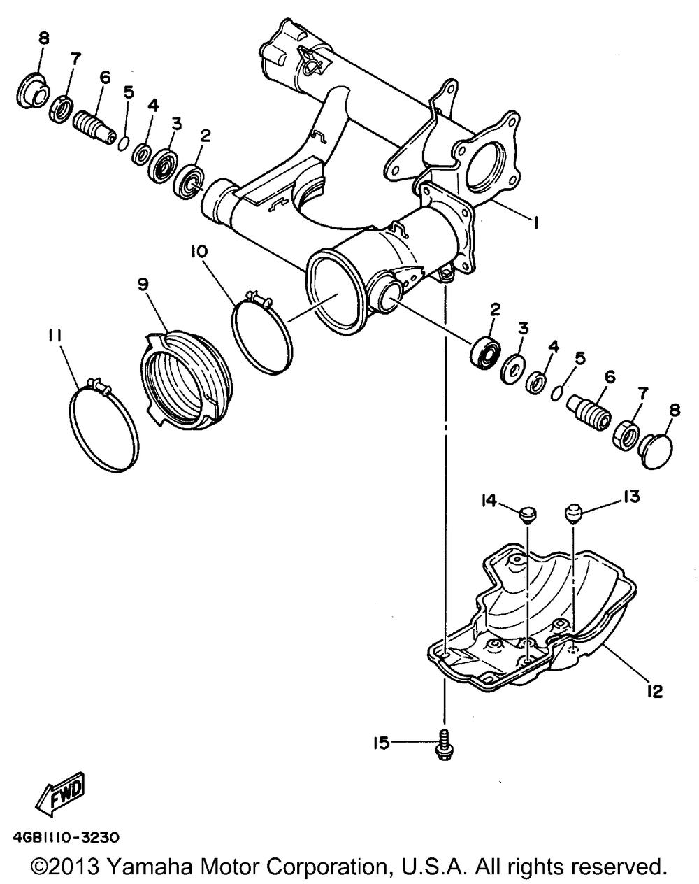 Rear arm - suspension