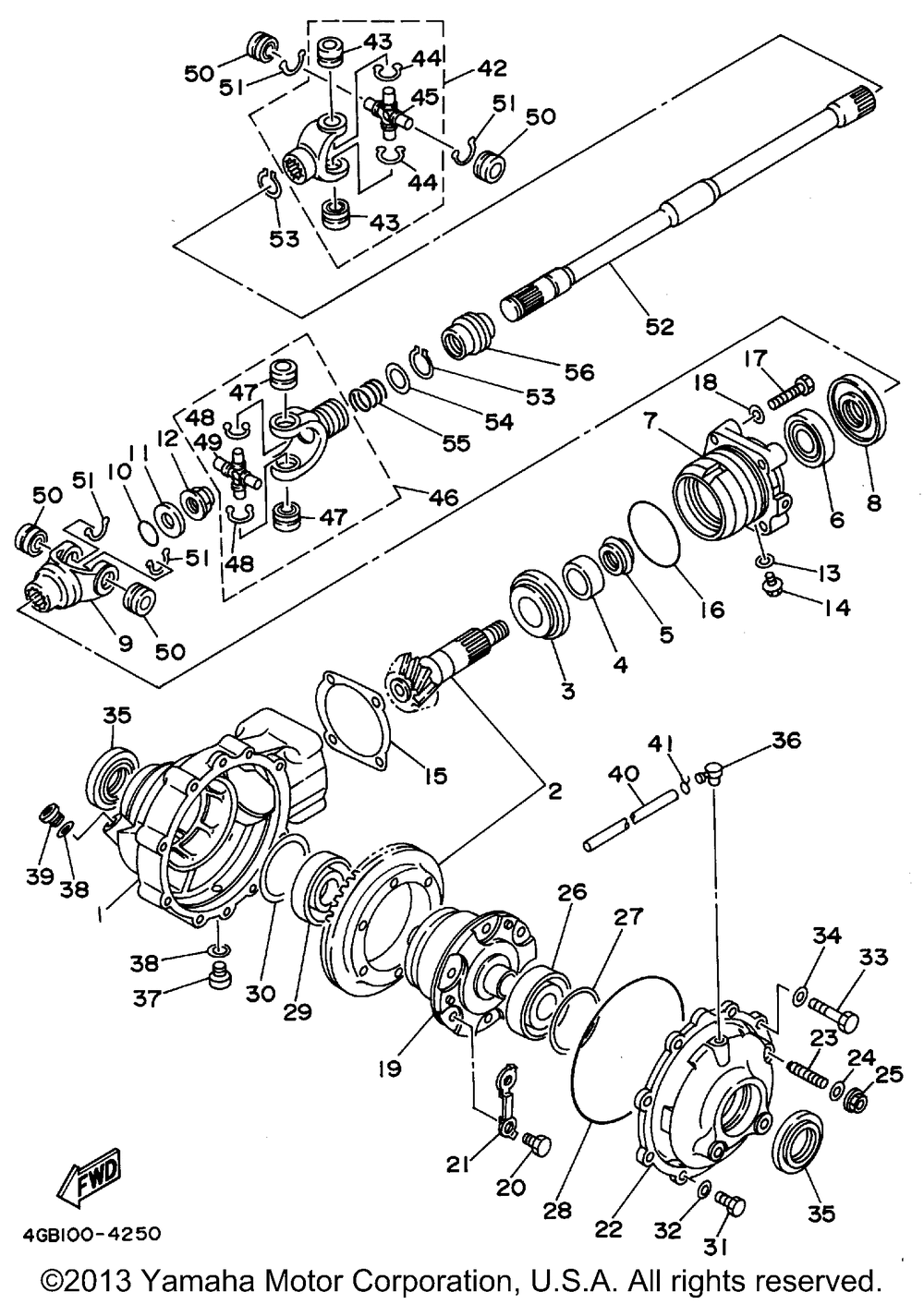 Front differential