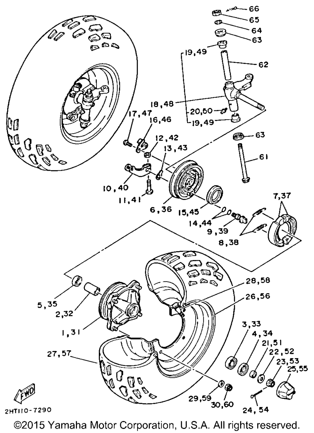 Front wheel