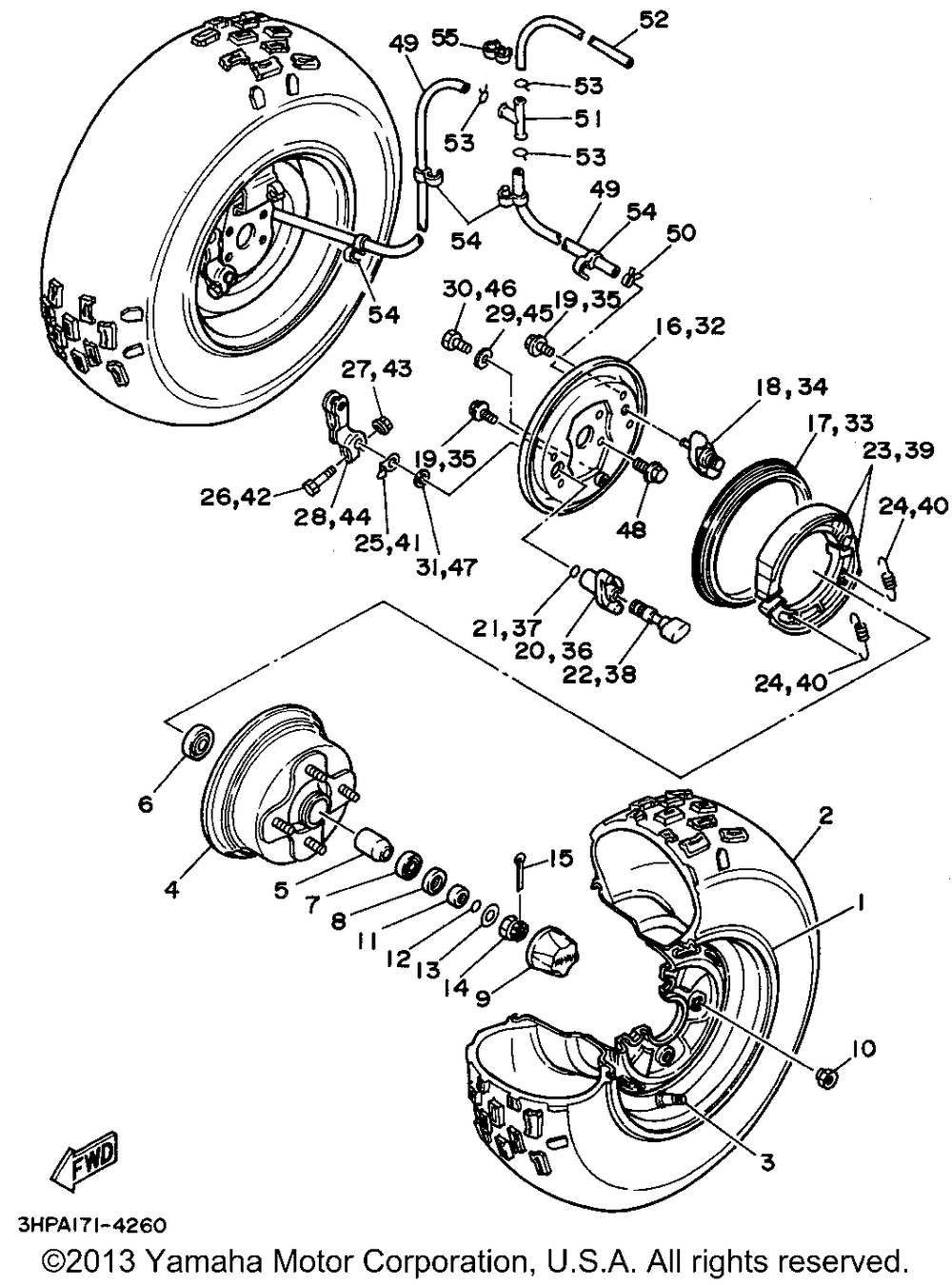 Front wheel