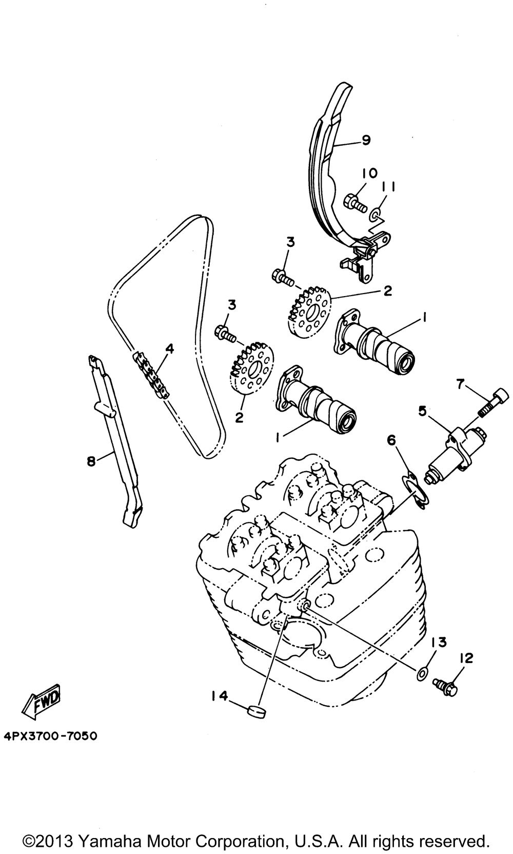 Camshaft chain