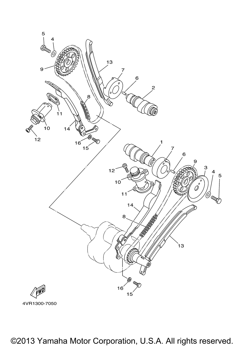 Camshaft chain