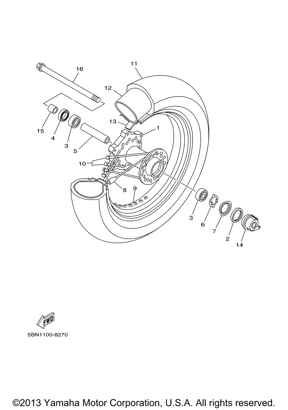 Front wheel