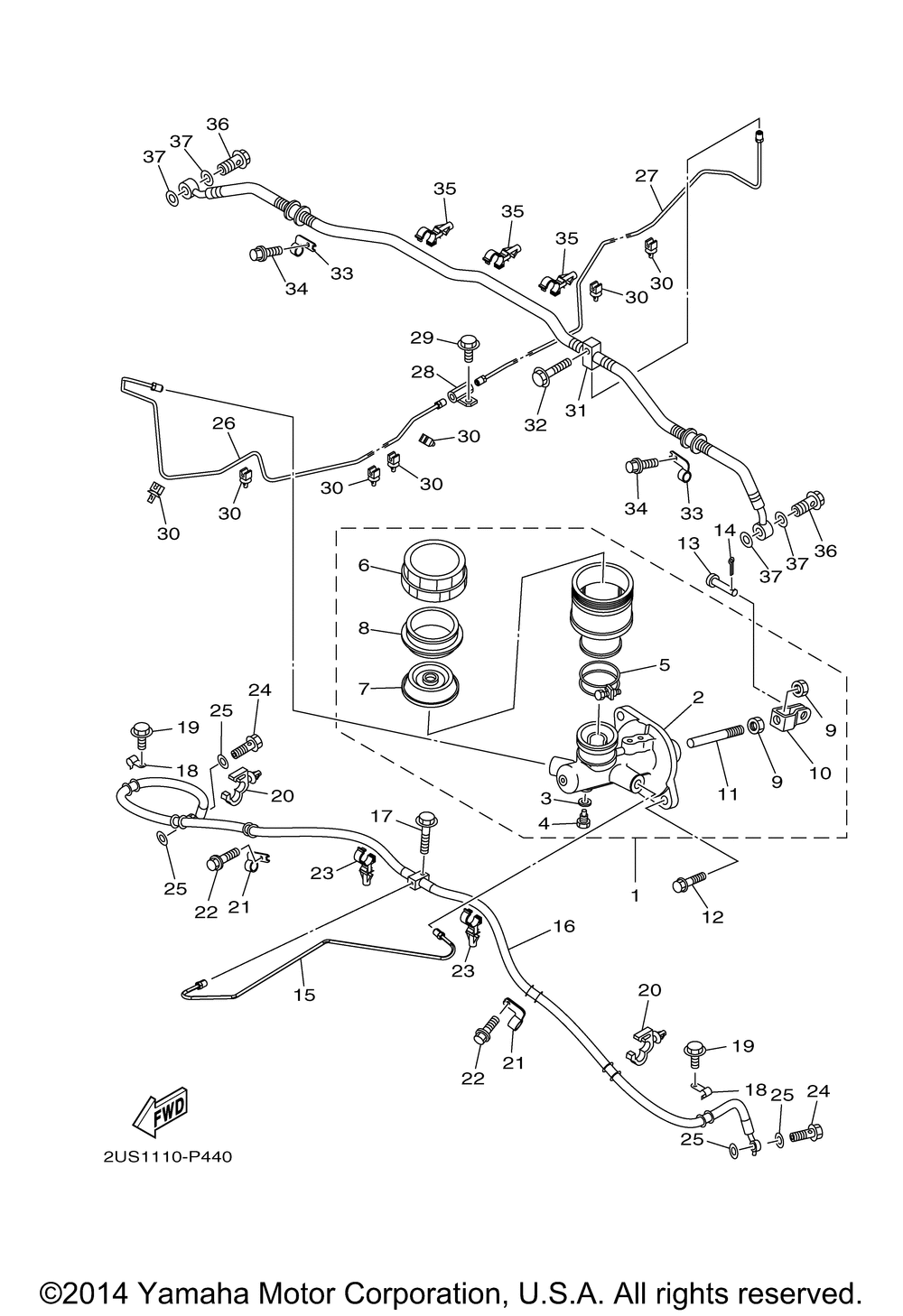 Master cylinder