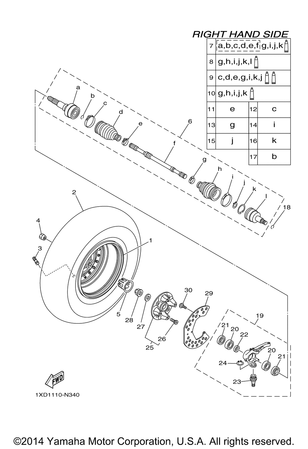 Front wheel 2