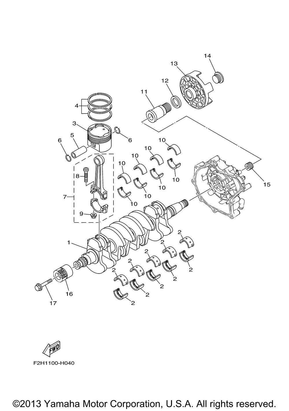 Crankshaft & piston