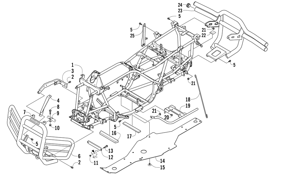 Frame and related parts