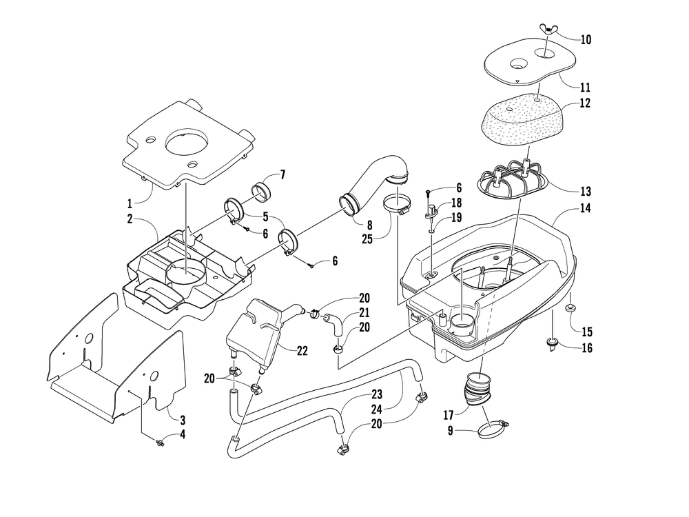 Air intake assembly