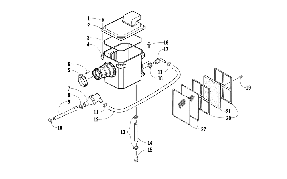 Air intake assembly