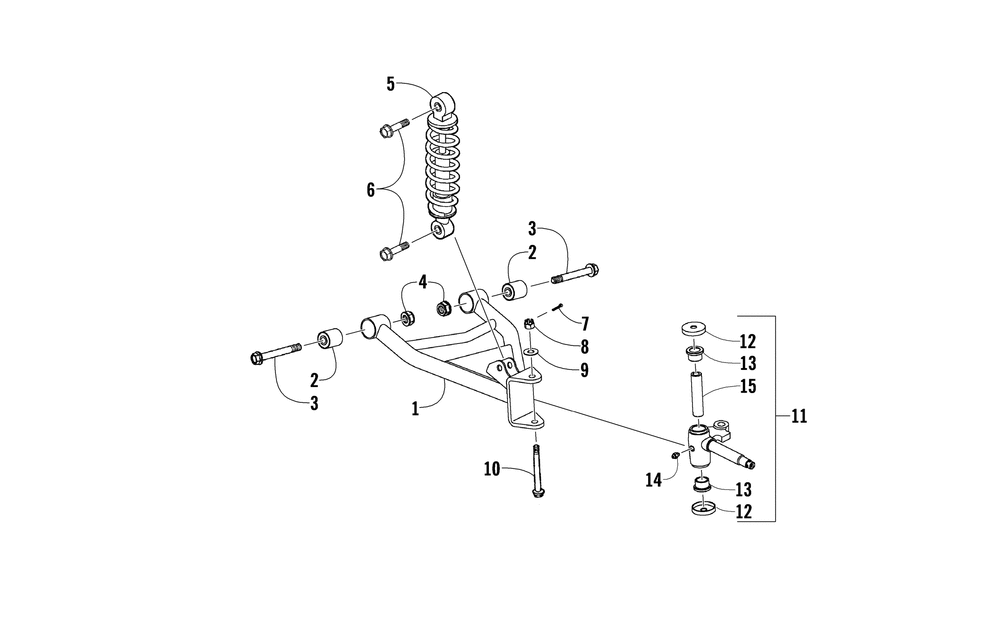 Front suspension assembly