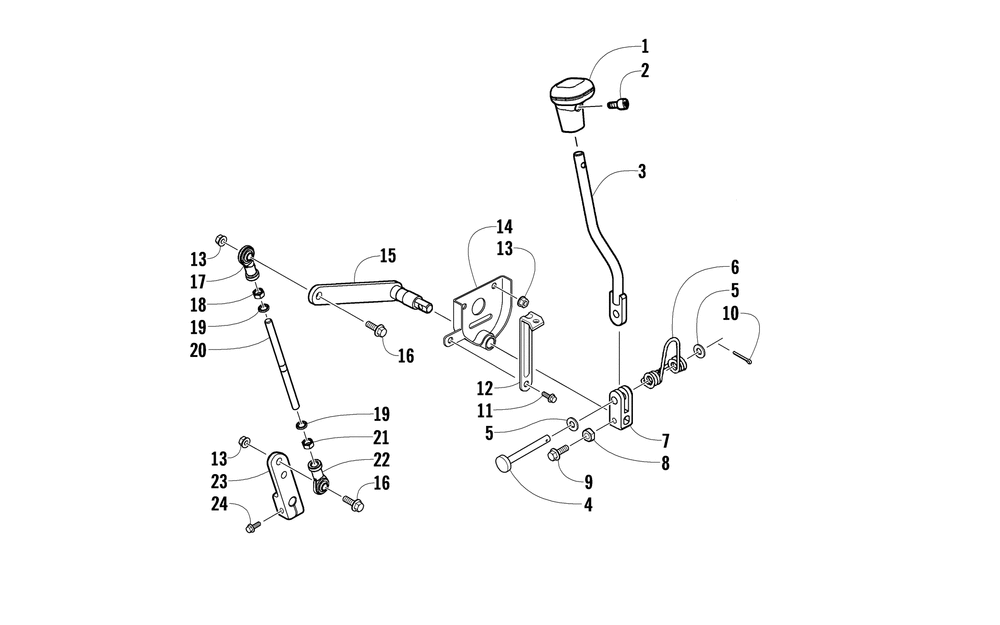 Shift lever assembly