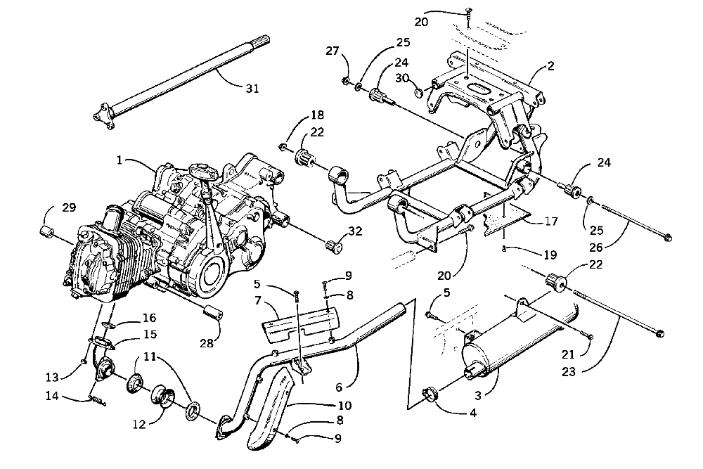 Engine and related parts