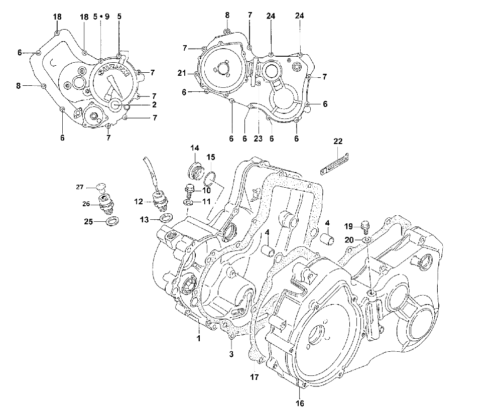 Crankcase cover assembly