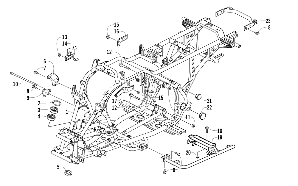 Frame and related parts