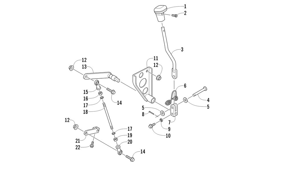 Shift lever assembly