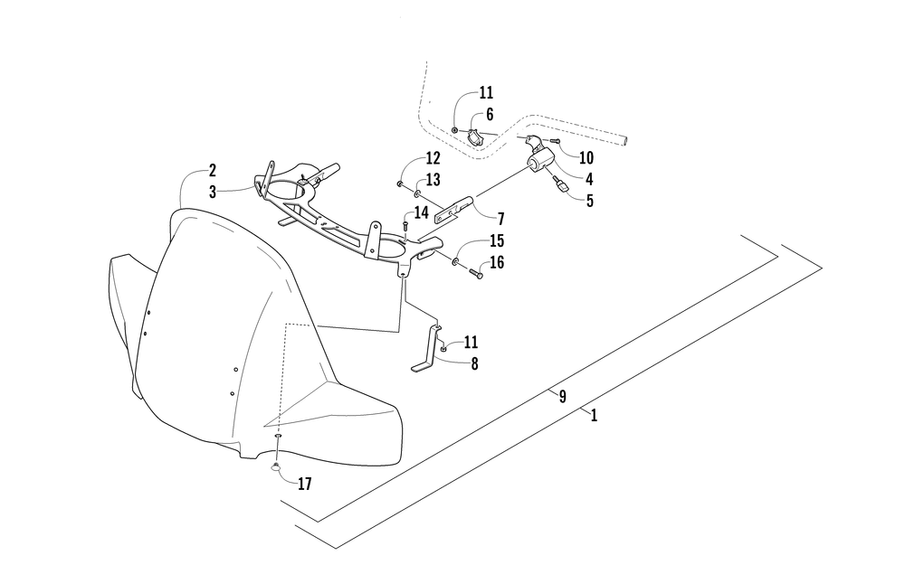 Windshield assembly