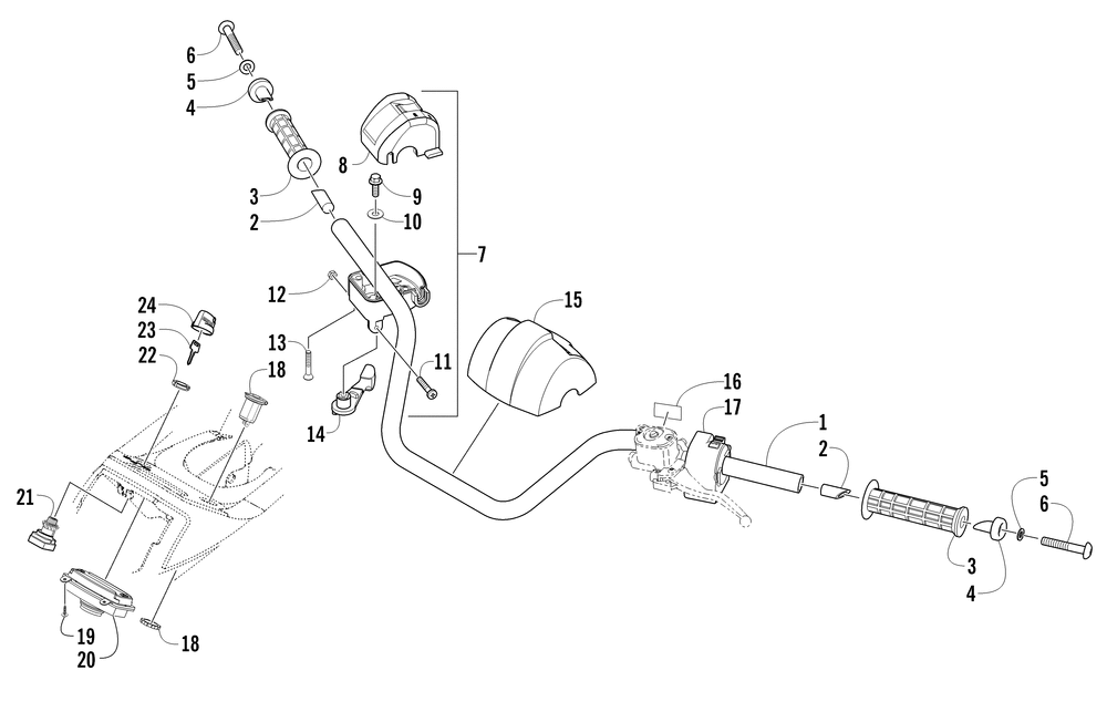 Handlebar assembly