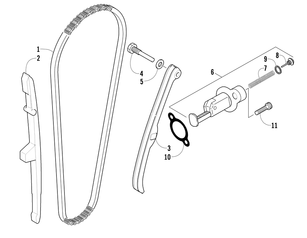 Cam chain assembly